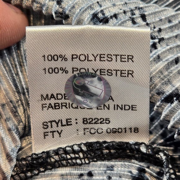 Jamie Sadock Sleeveless Golf Top Quarter Zip Blue Black Women’s Medium - Picture 5 of 8